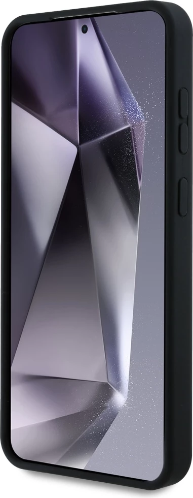 Mbështjellës Karl Lagerfeld Silicone Graffiti Ikonik me MagSafe për Samsung Galaxy S25, zi