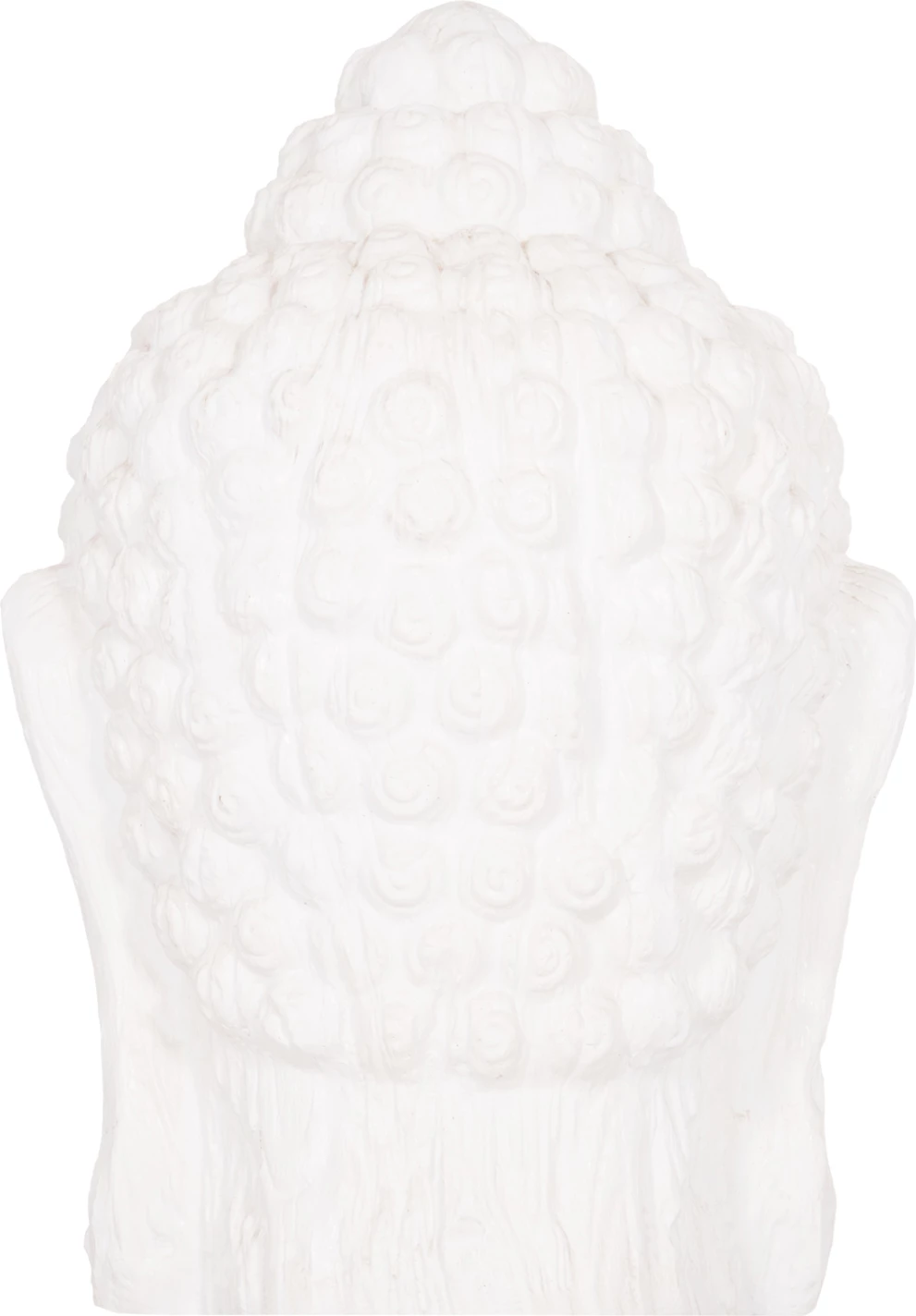 Dekor për dysheme, kokë Buda, suva e bardhë, FH4385.02, 90x90x100cm