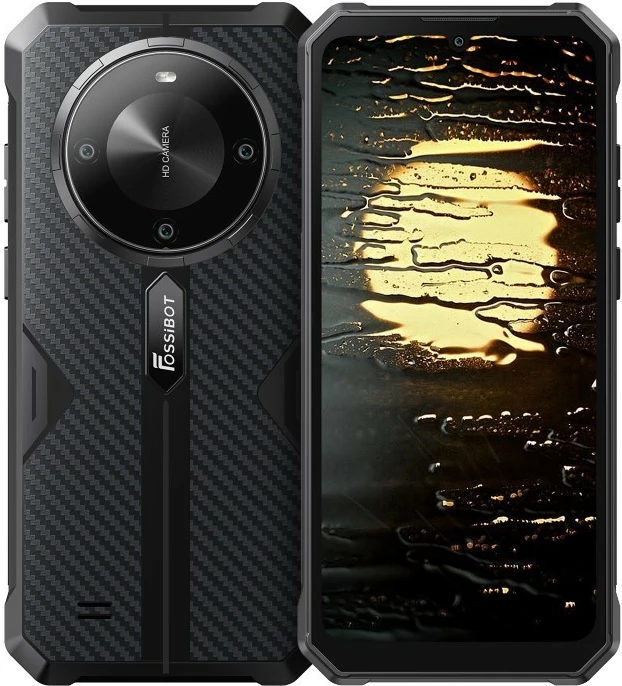 Celular Fossibot F105 i fortifikuar 6.74" FHD+ 4GB/64GB Dual SIM LTE bateri 10300mAh i zi