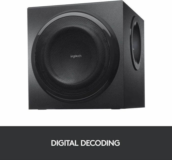 Sistem Altoparlantësh LOGITECH Z906 5.1, 500W RMS, THX/Dolby Digital/DTS, i zi, set 6 pjesë