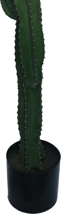 Bimë dekorative kaktus në vazo, Inart, jeshile, pp, H155cm
