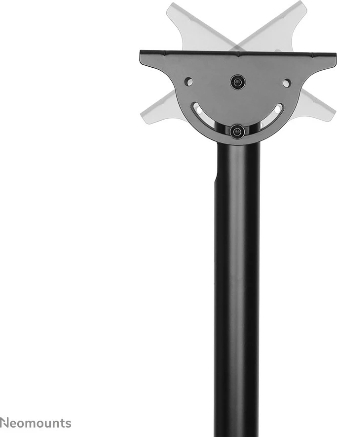 Mbajtës tavani për monitor/TV Newstar NM-C440BLACK, 32-60 inç, rregullim lartësie, 50 kg, e zezë