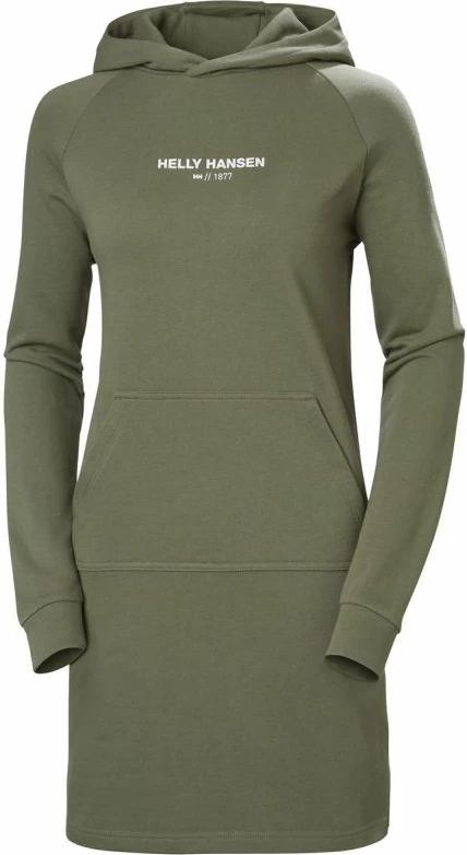 Fustan me kapuç për femra Helly Hansen, jeshil