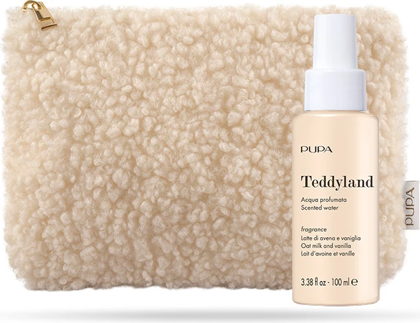 Pupa Milano Teddyland Scented Body Water - Oat Milk and Vanilla