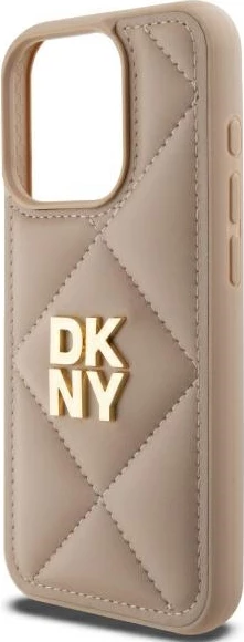 Mbështjellës DKNY për iPhone 15 Pro, Bezhe
