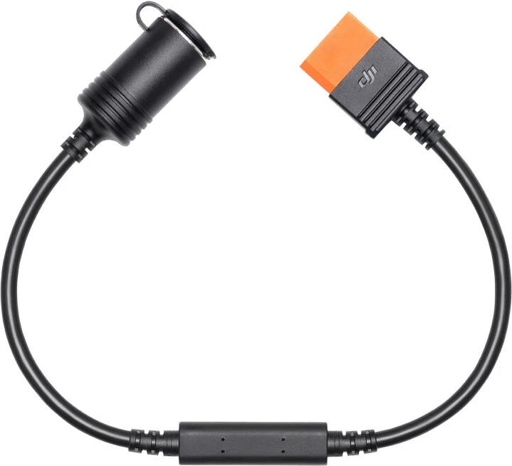 Kabllo karikimi SDC DJI CP.DY.00000049.03 12V 40 cm për DJI Power 1000/500, zi/portokalli