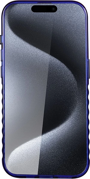 Mbështjellës Audi IML Big Logo MagSafe për iPhone 15 Pro, Blu