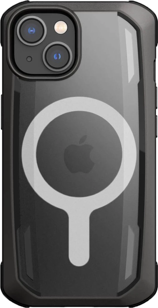 Mbështjellës Raptic X-Doria Secure built për iPhone 14 Plus me MagSafe, i zi