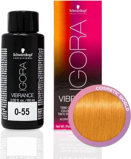 Ngjyrë për flokë Semi Permanente IG Vibrance 0-55 Gold Concentrate, 60 ml