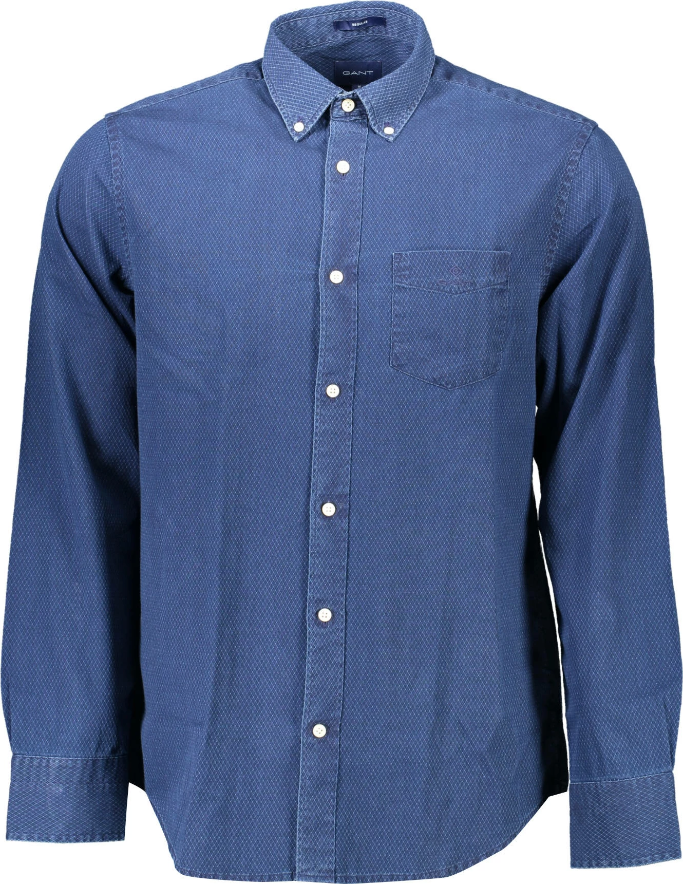 Këmishë për meshkuj GANT, S, blu