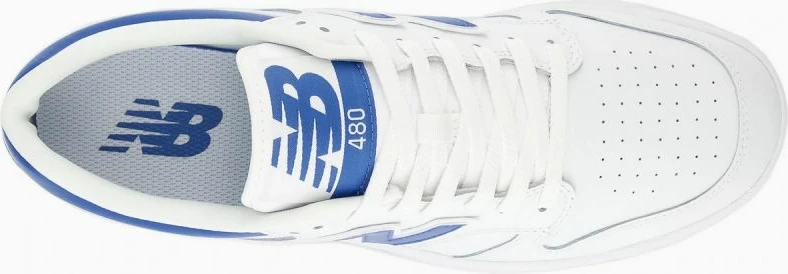 Atlete për meshkuj dhe femra New Balance, të bardha dhe blu