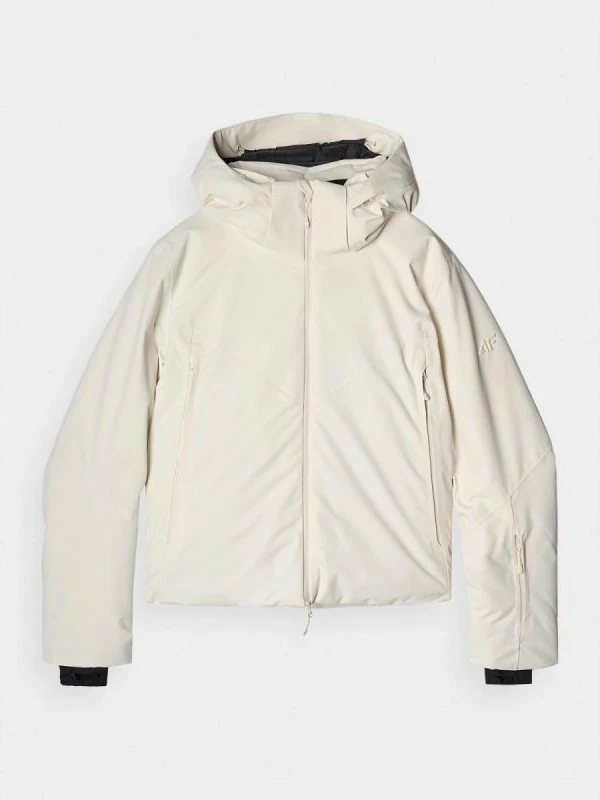 Jakne ski për femra 4f, e zezë