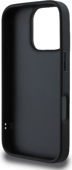 Mbështjellës Karl Lagerfeld Quilted Signature për iPhone 16 Pro Max, i zi