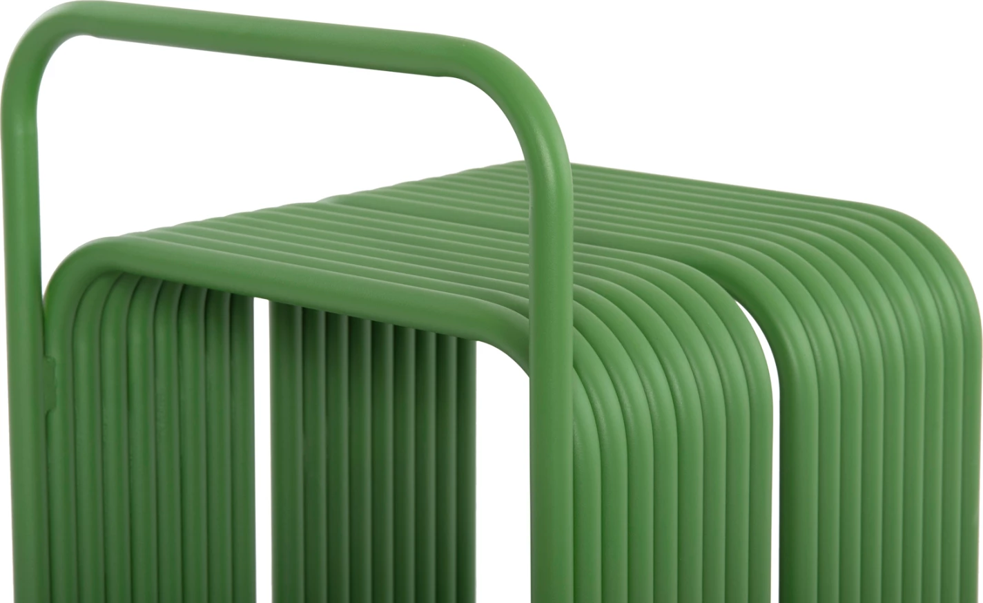 Karrige për bar INTREPID, alumin, ngjyrë e gjelbër, 40x38x55H cm