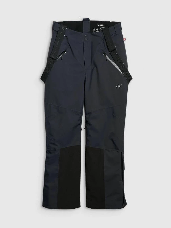 Pantallona skijimi për meshkuj 4f, të zeza