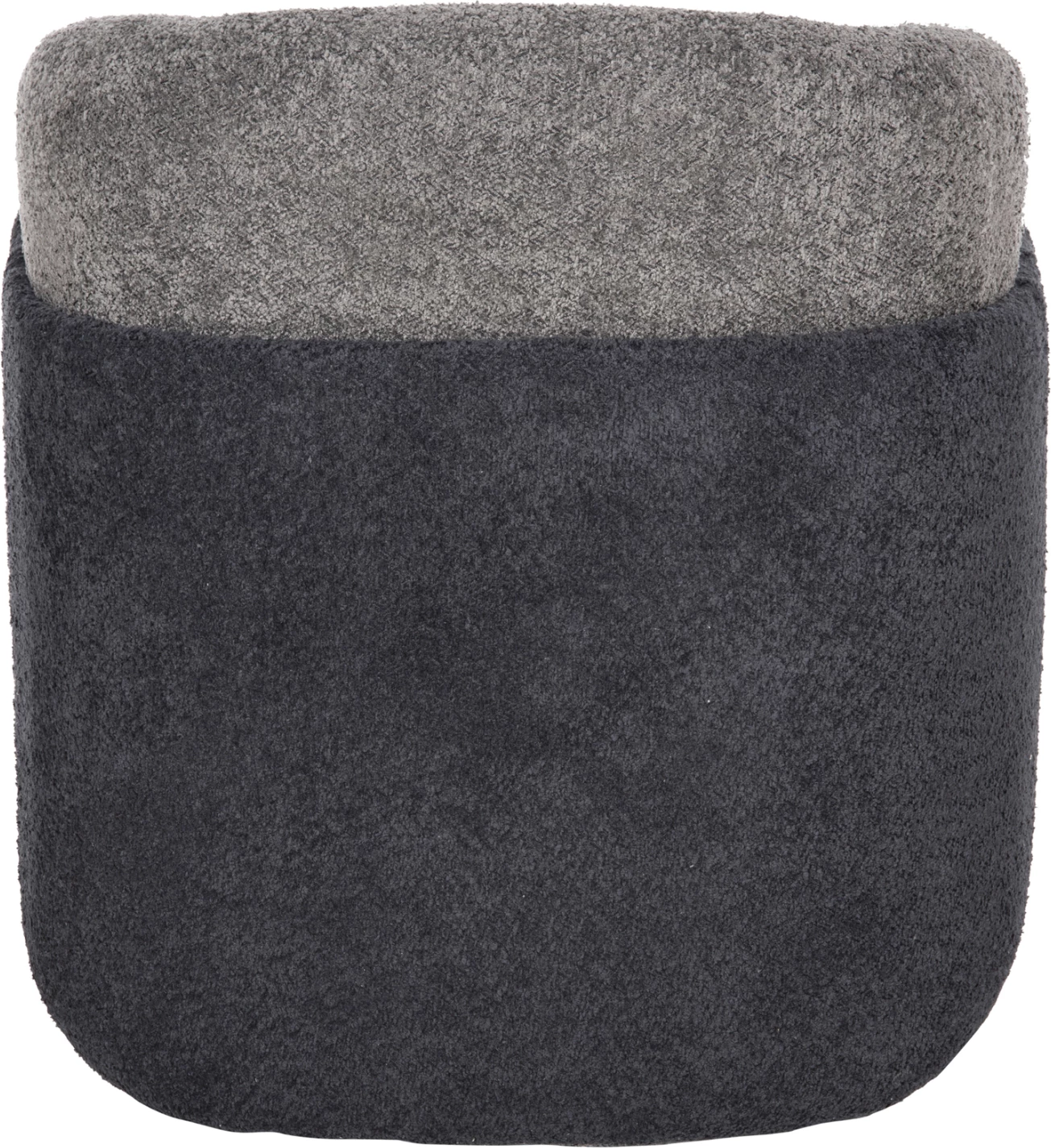 Karrige DOPER FH9590.01, pëlhurë boucle, gri-antracit blu, 68x72x76H cm