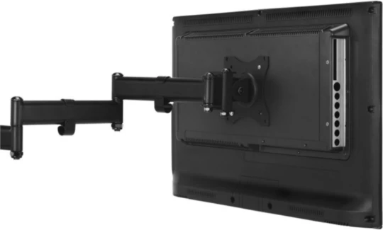 Mbajtëse desktopi për 3 monitorë VONHAUS 3000475, 13–27\", VESA 75x75/100x100, e zezë