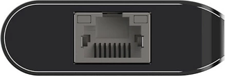 Adapter multiport Belkin AVC008BTSGY, USB-C, 100W, HDMI, RJ-45, SD, 2x USB-A, 1x USB-C, zi/gri