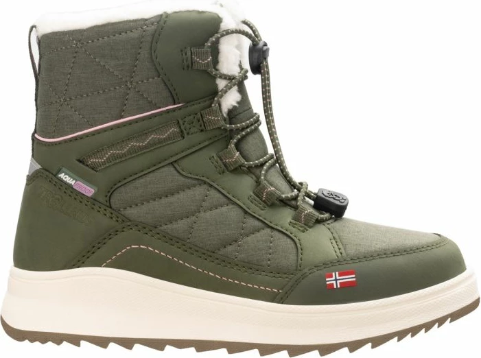 Çizme dimri për fëmijë Trollkids, të gjelbra