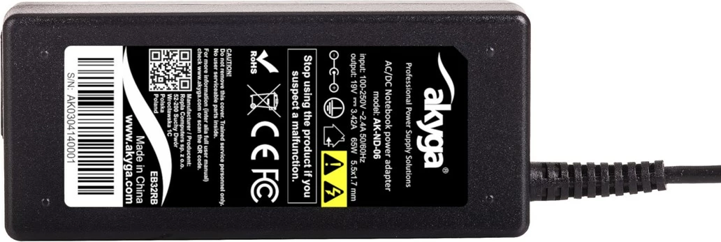 Përshtatës adapter Akyga, AK-ND-06, 65 W