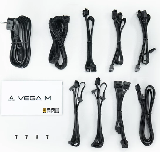 Furnizues energjie modular ATX CHIEFTEC VEGA M PPG-1000-C 1000W 80PLUS Gold, i zi