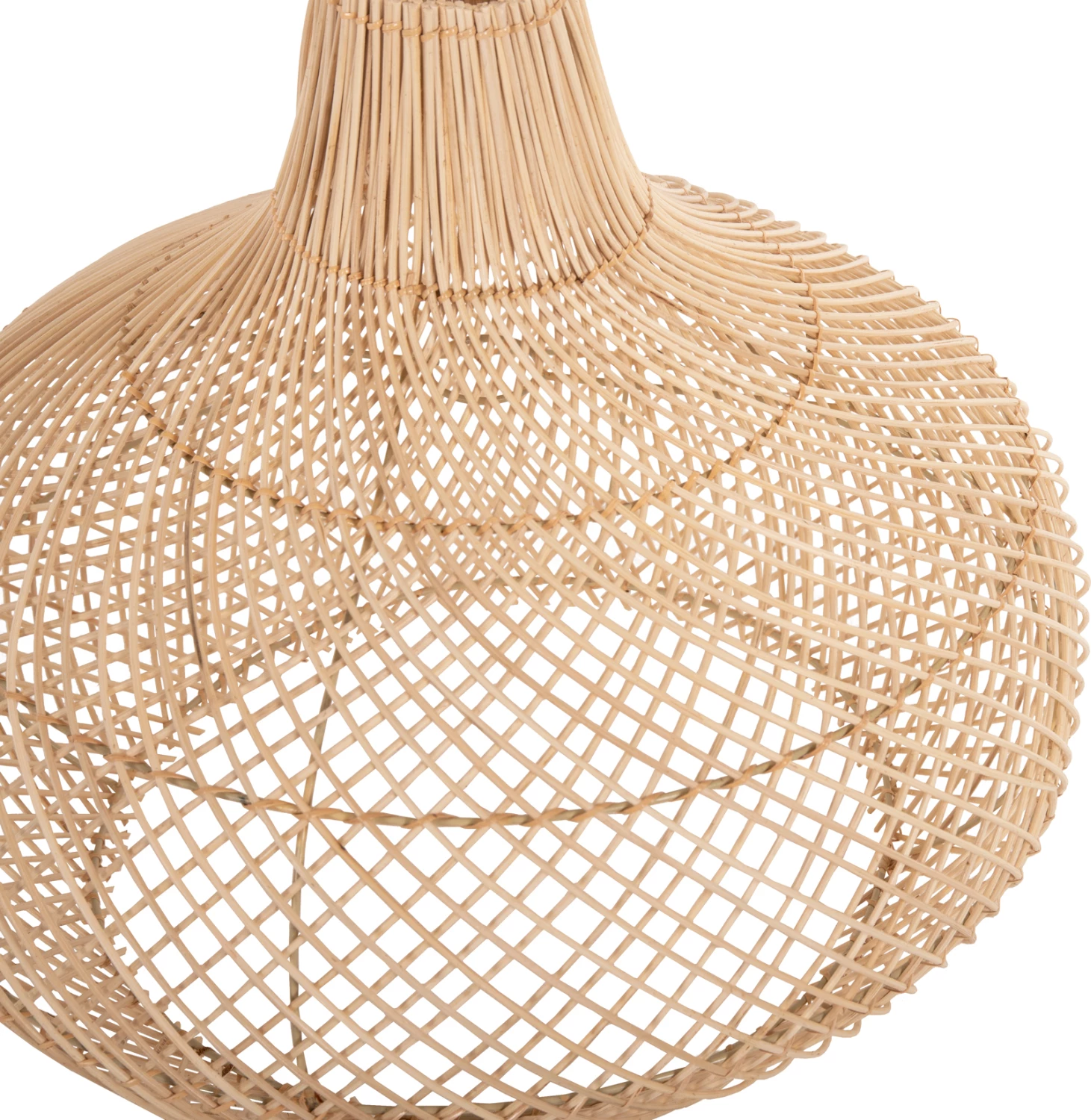 Llambë tavani varëse, ratan natyral, ngjyrë natyrale, FH7860, 54x46-141cm