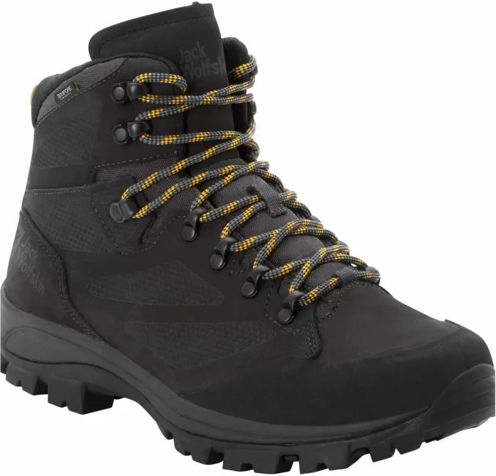 Çizme hiking për meshkuj Jack Wolfskin, të verdha