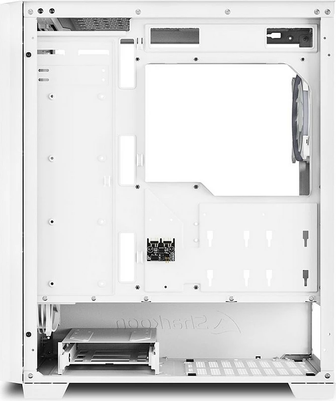 Kasë Sharkoon VS9 RGB midi, e bardhë
