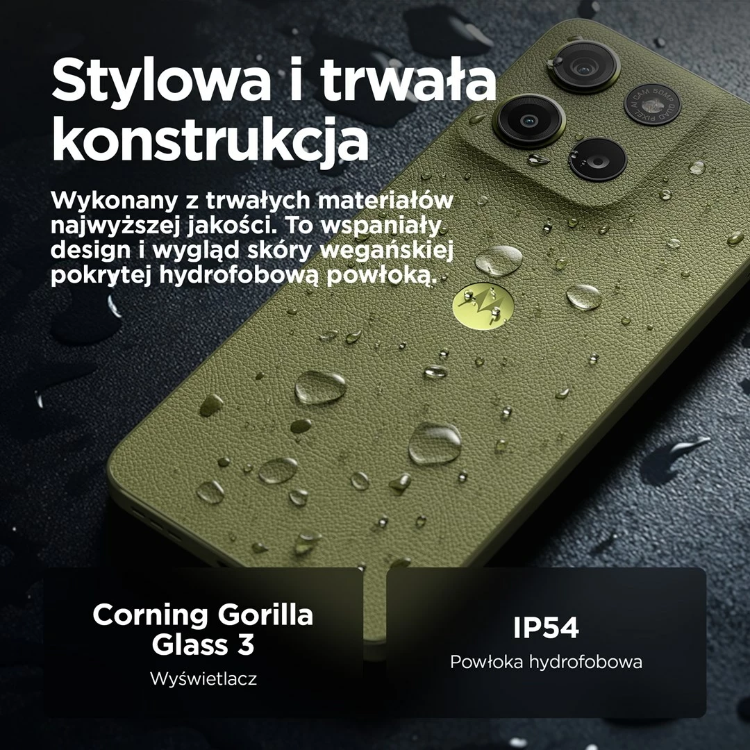 Celular Motorola moto g15 power, 6.72", 8 GB RAM, 256 GB, Android 15, Gjelbër