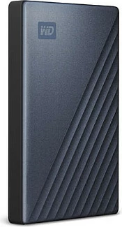 Hard disk Western Digital My Passport Ultra, 2 TB, USB 3.2 Gen 1, e zezë, e kaltër
