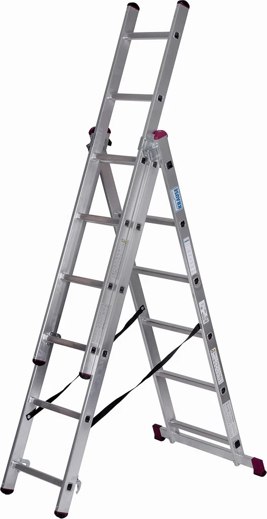 Shkallë Krause Corda 3X6, 4.85 m, argjendtë