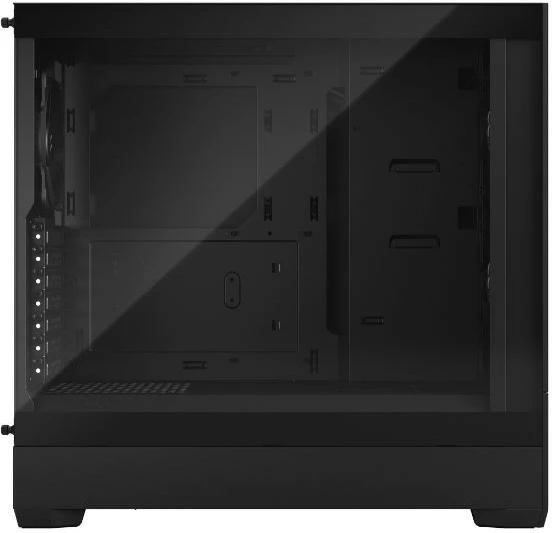 Kasë Fractal Design Pop Air Black TG Clear Tint, Midi Tower, ATX, xham i temperuar, e zezë