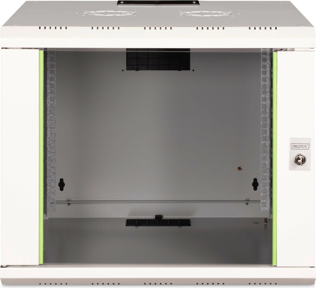 Kasë muri Digitus Unique 9HE 19" 509x600x600mm, gri