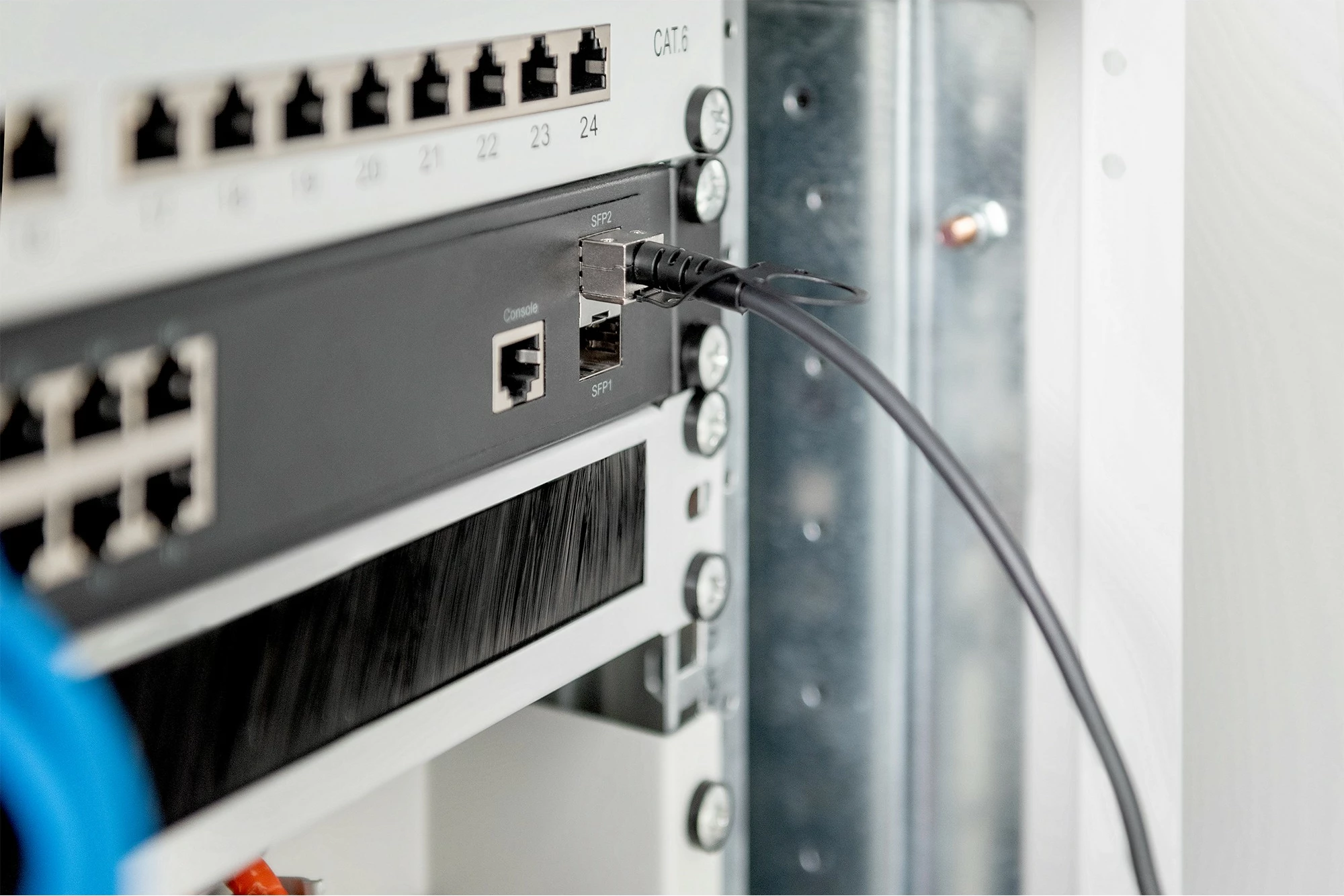 Kabllo rrjeti SFP+ Digitus 10G DAC 3.0m, e zezë