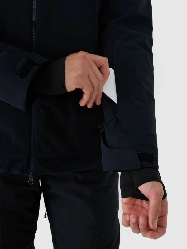 Jakne ski për meshkuj 4f, e zezë