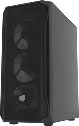 Kasë Natec Fury Shobo SH4F, Midi Tower, xham i temperuar, e zezë