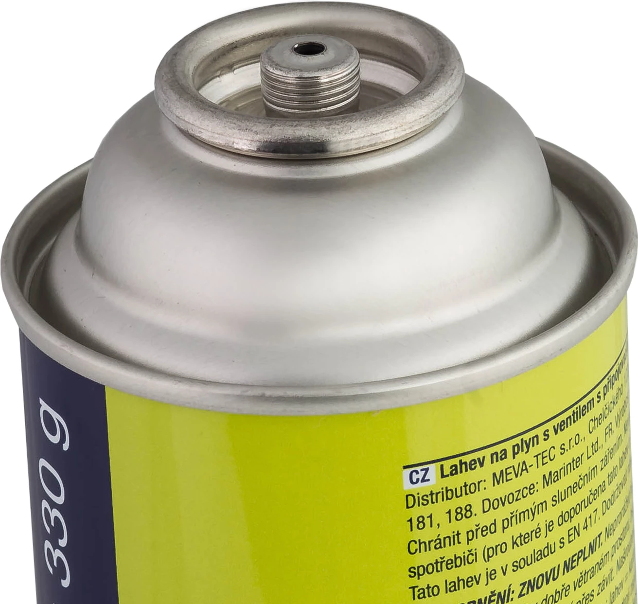 Kartrixh gazi Meva UKP02009, 330g, valvul filet 7/16