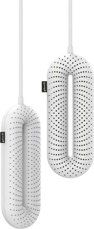 Tharëse këpucësh Glovii GG20, 20W, timer 3/6/9h, prizë EU, set 2 copë, e bardhë