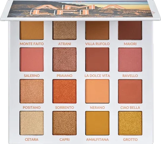 BH Cosmetics 16 Color Shadow Palette Amore in Amalfi