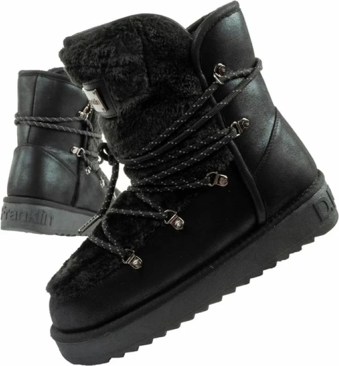Çizme dimri për femra D.Franklin, të zeza
