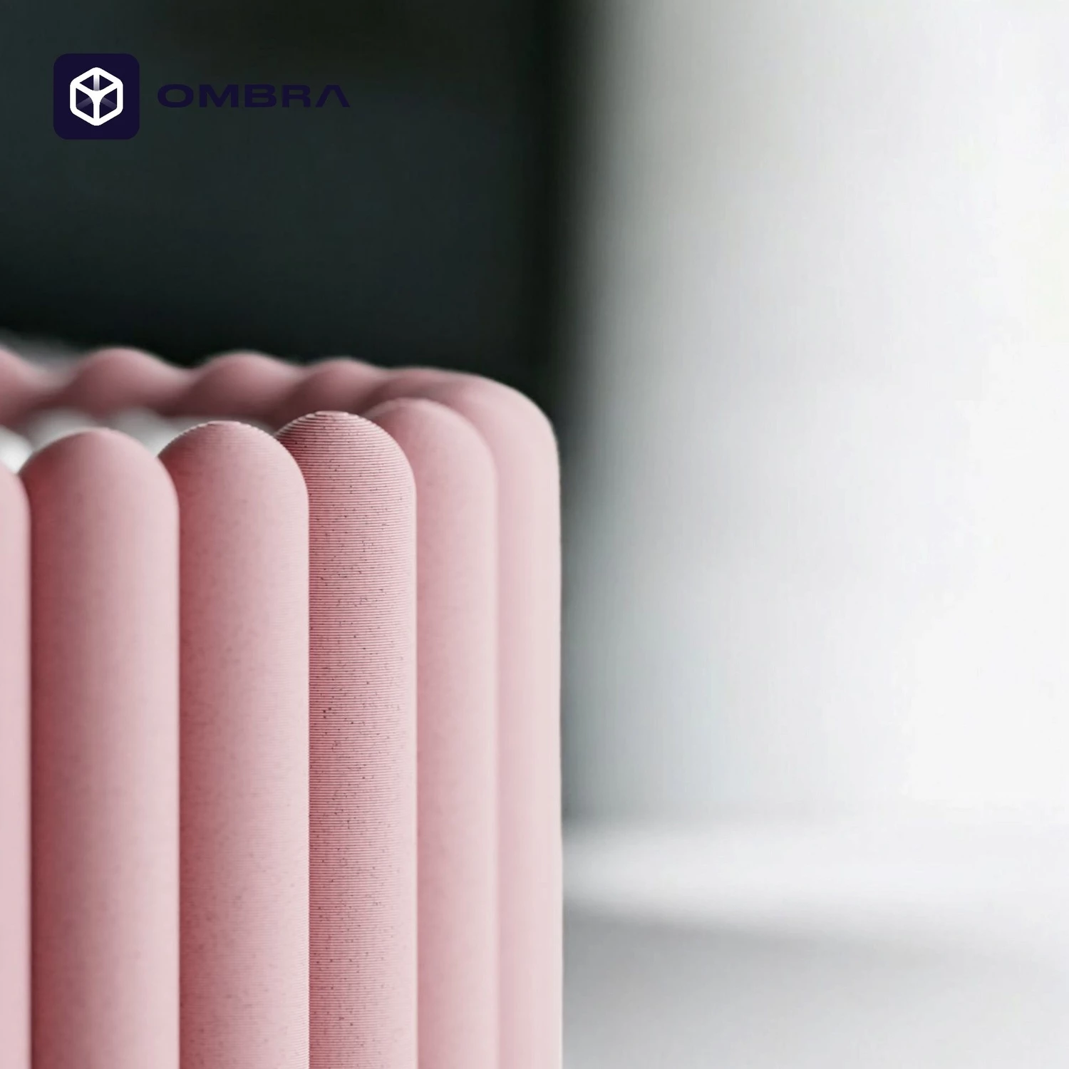 Vazo dekorative për bimë, madhësia M, rozë