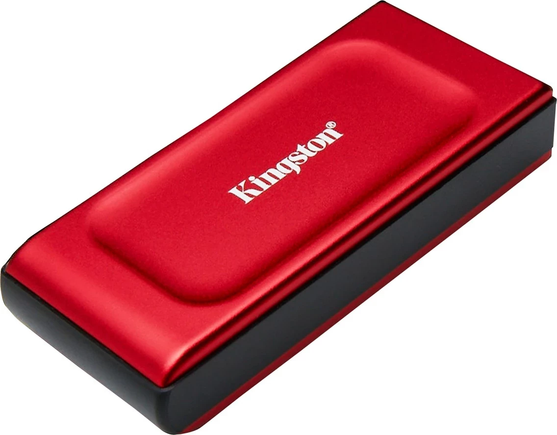 Disk i jashtëm SSD Kingston 2TB XS1000, USB 3.2 Gen 2, Kuq