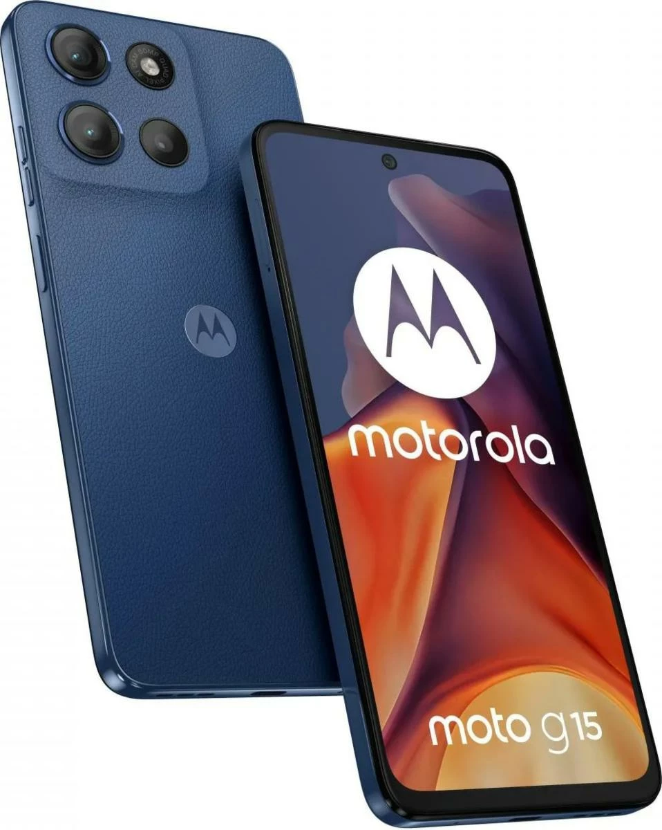 Celular Motorola Moto G15 8GB 512GB 6.72 inç Blue