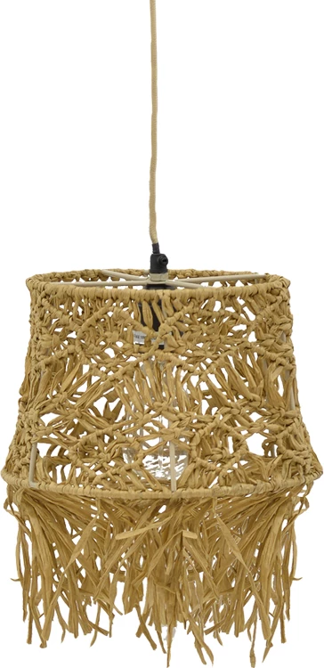 Llambë tavani Rapom Inart E27 natyrale D25x95cm