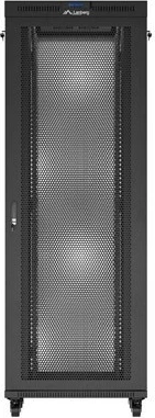 Kasë rack LANBERG 19" 47U 800x800, me derë perforuese LCD, e zezë