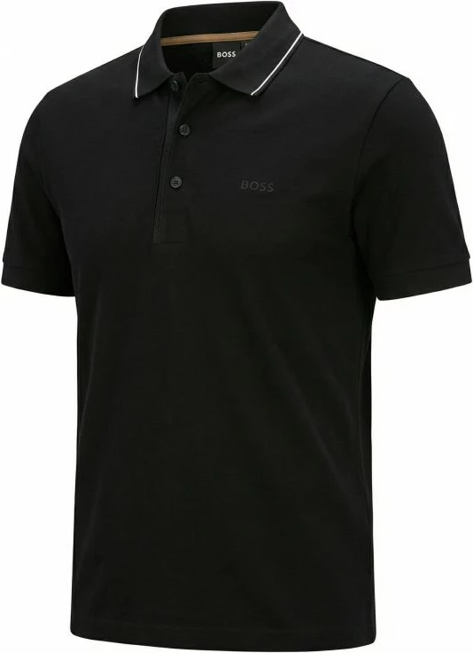 Maicë polo për meshkuj Boss, e zezë