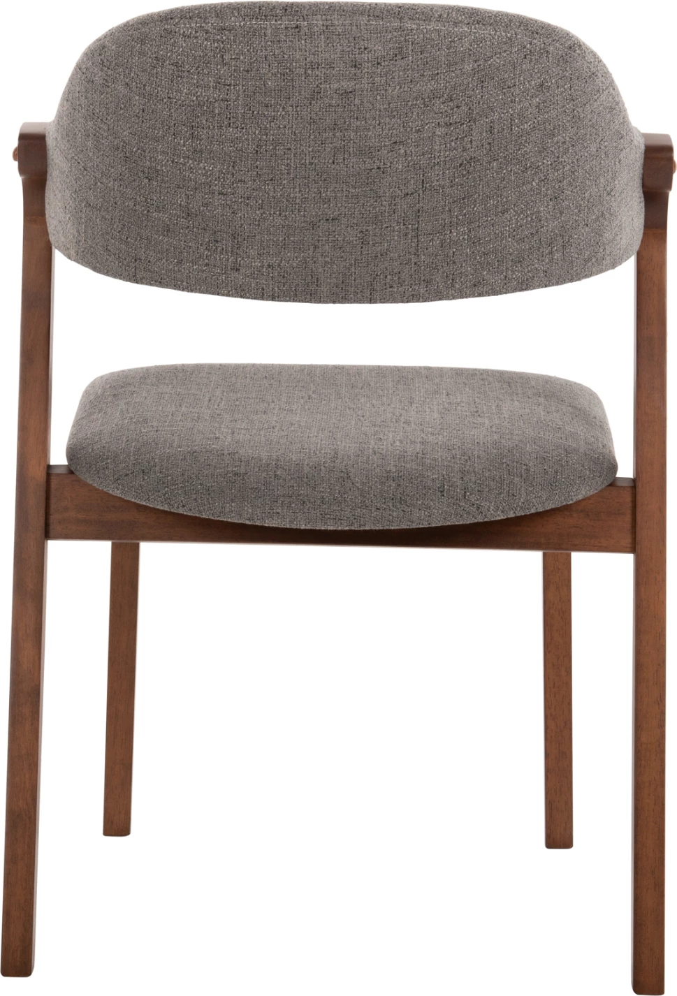 Karrige për ngrënie RIDER FH9734.01 dru gome ngjyrë arre-gri pëlhurë 59x59x83Hcm., set prej 2 copë