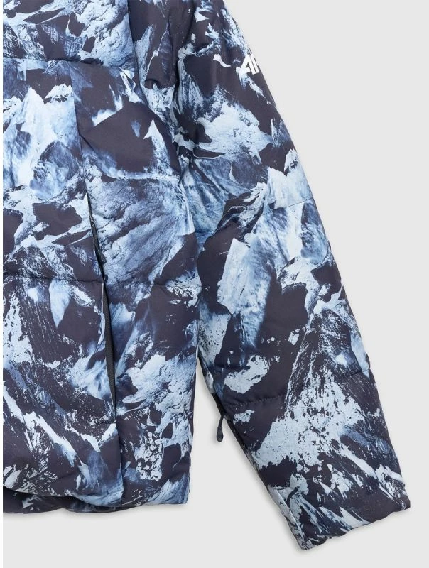 Jakne skijimi për femra 4f, e zezë