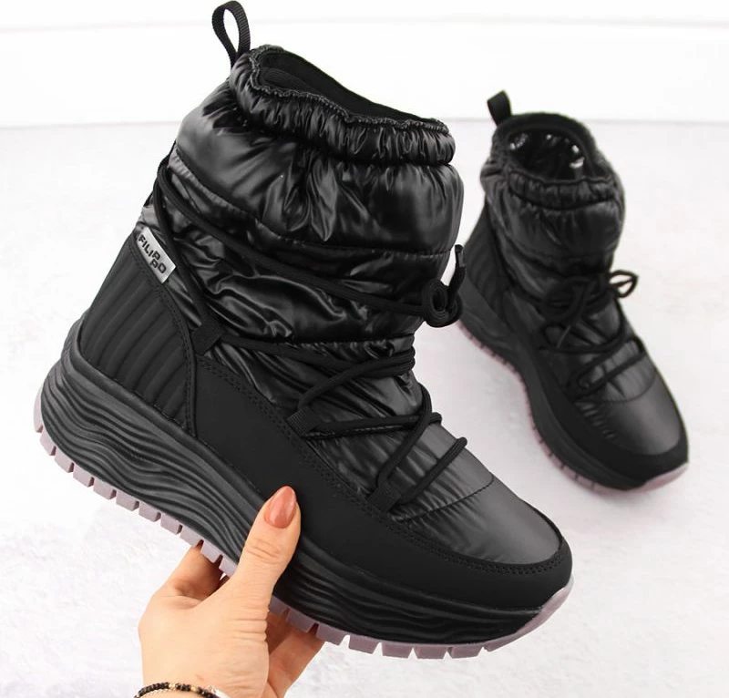 Çizme për femra Filippo, të zeza