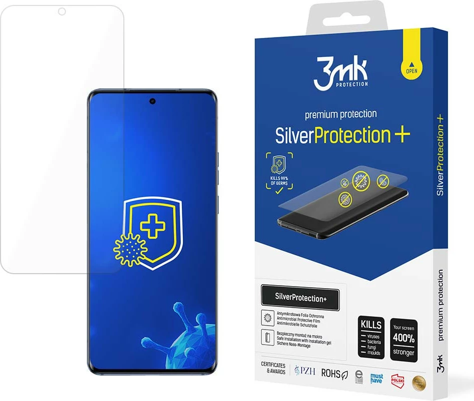 Mbrojtës ekrani 3mk SilverProtection+ për Motorola Edge 40, Transparent